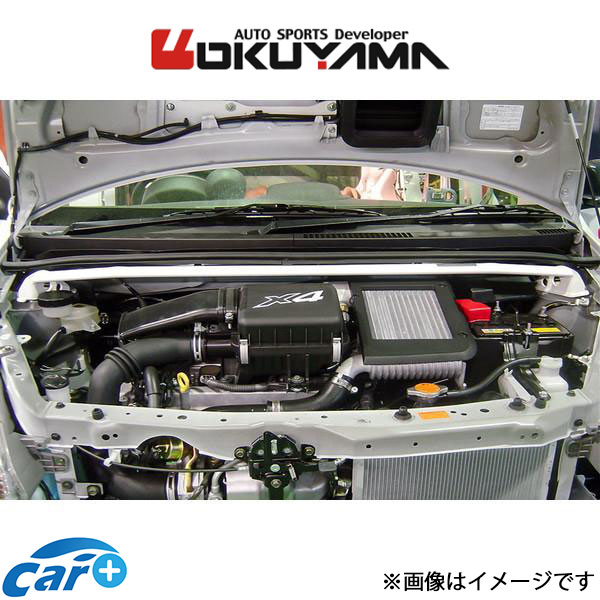 オクヤマ ストラットタワーバー フロント タイプ I スチール パッソ KGC10/KGC30/NGC30 611 719 0 OKUYAMA 補強 タワーバー