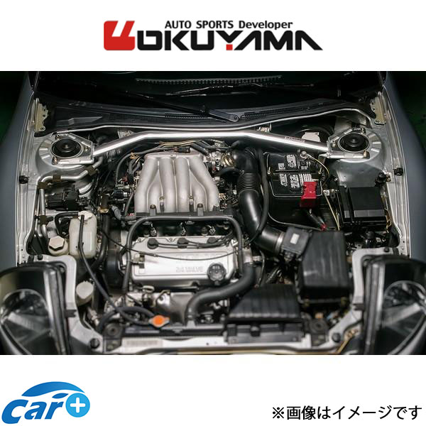 オクヤマ ストラットタワーバー フロント タイプ I アルミ エクリプス スパイダー D53A 641 322 0L OKUYAMA 補強 タワーバー