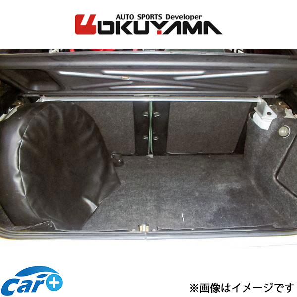オクヤマ ストラットタワーバー リア タイプI アルミ デルタHF インテグラーレ L31 661 708 0 OKUYAMA 補強 タワーバー