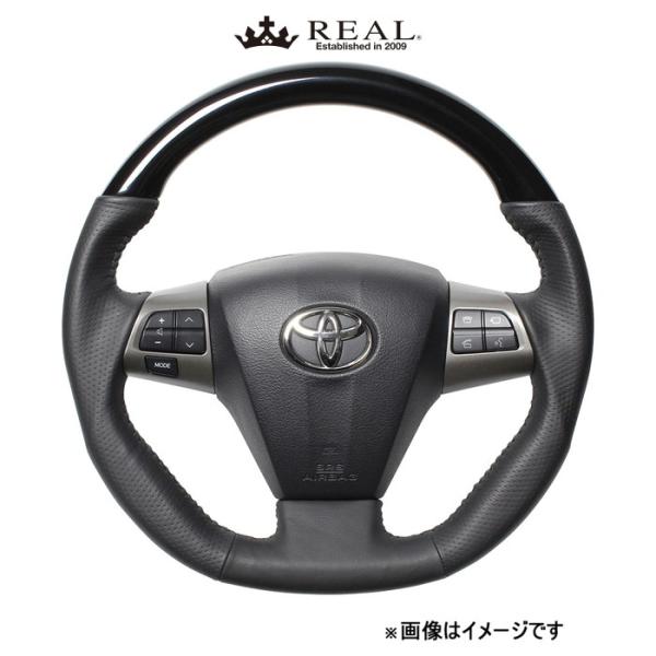 レアル ステアリング オリジナルシリーズ(ピアノブラック)ヴォクシー 70系 E20-PBW-BK REAL