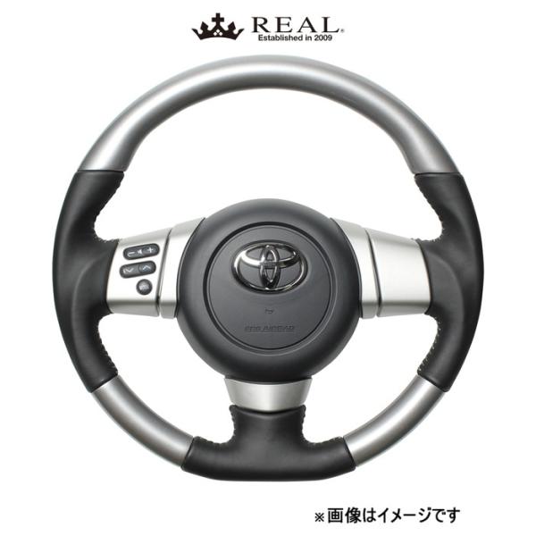 レアル ステアリング オリジナルシリーズ(シルバー)FJクルーザー GSJ15W FJ-SLW-SL REAL｜CAR PLUS