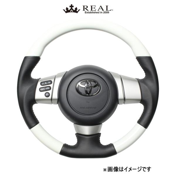 レアル ステアリング オリジナルシリーズ(ホワイト)FJクルーザー GSJ15W FJ-WHW-SL REAL