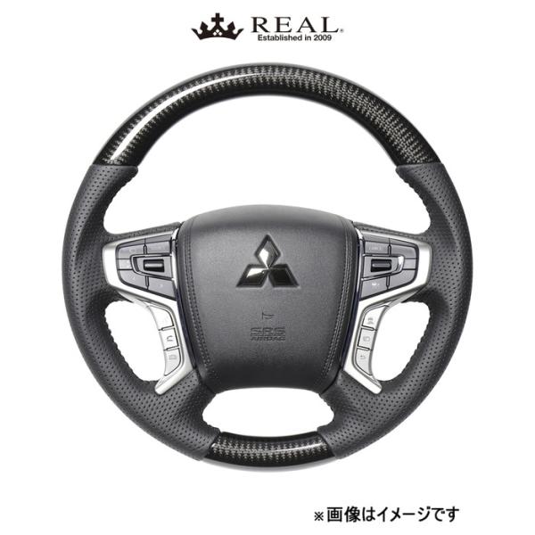 レアル ステアリング オリジナルシリーズ(ブラックカーボン)アウトランダーPHEV GG#W MTA-BKC REAL｜CAR PLUS