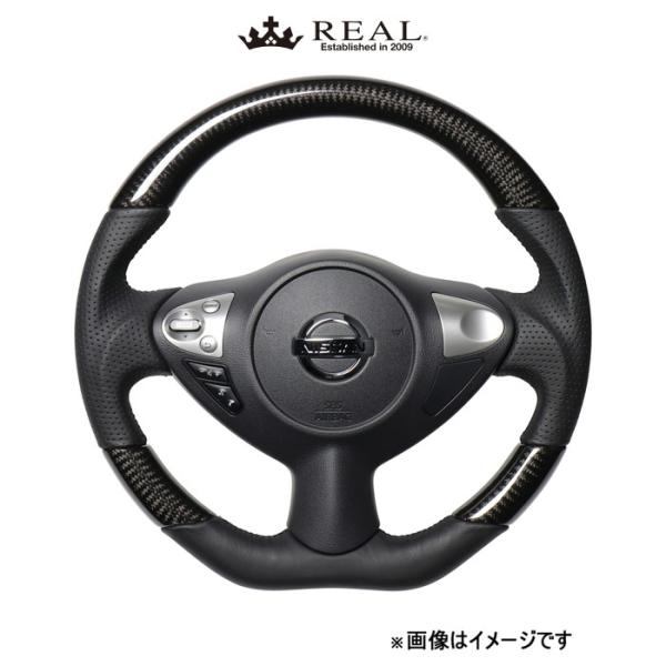 レアル ステアリング オリジナルシリーズ(ブラックカーボン)マーチ ニスモ K13 NSB-BKC-BK REAL
