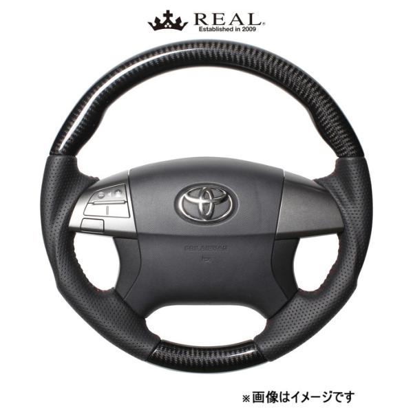 レアル ステアリング オリジナルシリーズ(ブラックカーボン)アリオン 260系 R50-BKC-RD REAL