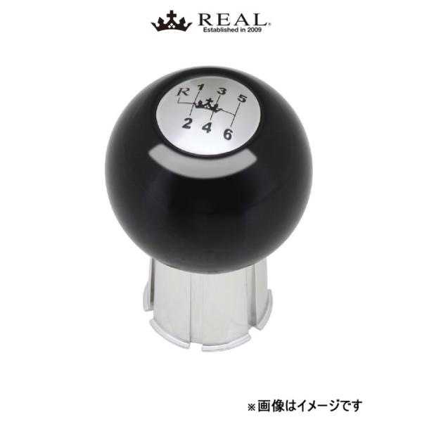 レアル ステアリング シフトノブ(ピアノブラック)ロードスター ND5RC SK-MZC-PBW REAL