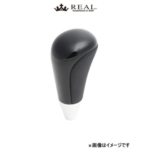 レアル ステアリング シフトノブ(ピアノブラック)ヴォクシー 70系 SKA-PBW REAL