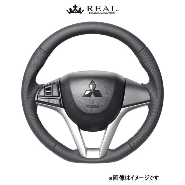 レアル ステアリング オリジナルシリーズ(オールレザー)イグニス FF21S SZC-LPB-RD REAL|CAR PLUS