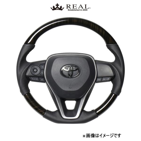 レアル ステアリング オリジナルシリーズ(55ブラックウッド)クラウン 220系 TYA-55BKW REAL