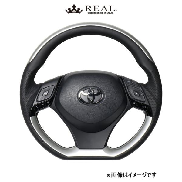 レアル ステアリング オリジナルシリーズ プレートタイプ(シルバープレート&シルバーパネル)C-HR 10系/50系 X10N-SLP-SLP REAL 39,075円