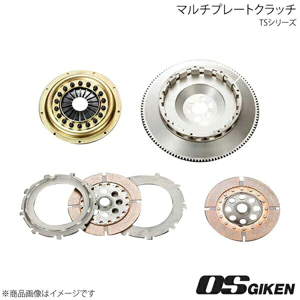 OS技研 OSクラッチ TSタイプ プレスカバー ツインディスク TS2A レビン・トレノ TE27 2T-G 184mm
