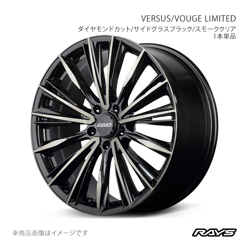 RAYS レイズ ベルサス ヴォウジェ リミテッド NX300h AYZ10 フロント/リア共用 アルミホイール1本単品【19×8J 5-114.3 INSET35 6EZ】123198035956EZ