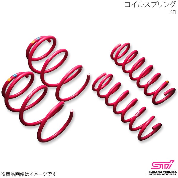 STI コイルスプリング F 2本セット 2.5GT Sパッケージ5AT/2.0GT DIT CVT レガシィB4 BM アプライド:A/B/C/D/E ST20330EZ010×2