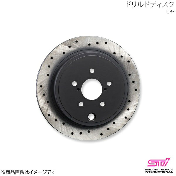 STI エスティーアイ ドリルドディスク R 1枚単品 BRZ ZC アプライド:A/B/C/D/E/F/G/H ST26700ST000｜CAR PLUS