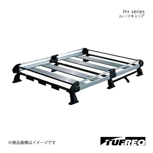 TUFREQ タフレック ルーフキャリア H+シリーズ ミドル ヴォクシー ZRR7# H19.6～H26.1 全車 品番:HF431E+｜CAR PLUS