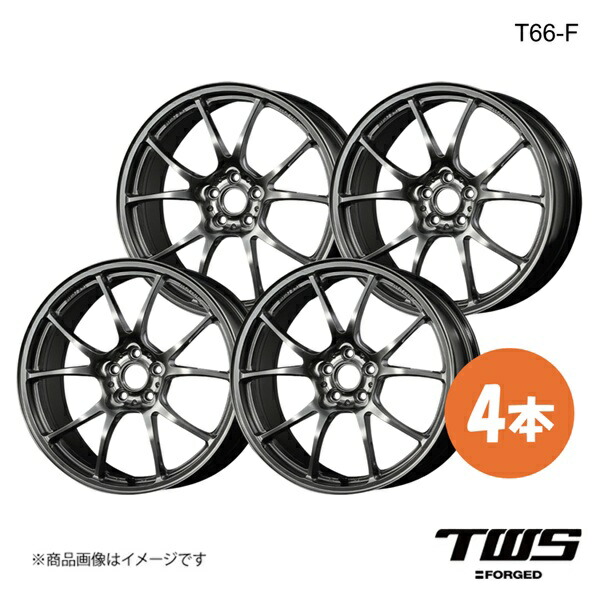 TWS ティーダブリューエス T66-F ホイール 4本【19×11.0J 5/108 INSET28 グロスハイパーガンメタ(GHGM)】