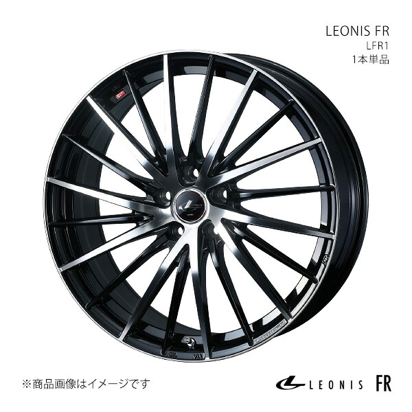 LEONIS FR レオニス エフアール ホイール 1本単品 0041660 【15&times;5.5J 4-100 INSET43 BMCMC】｜CAR PLUS 17,846円