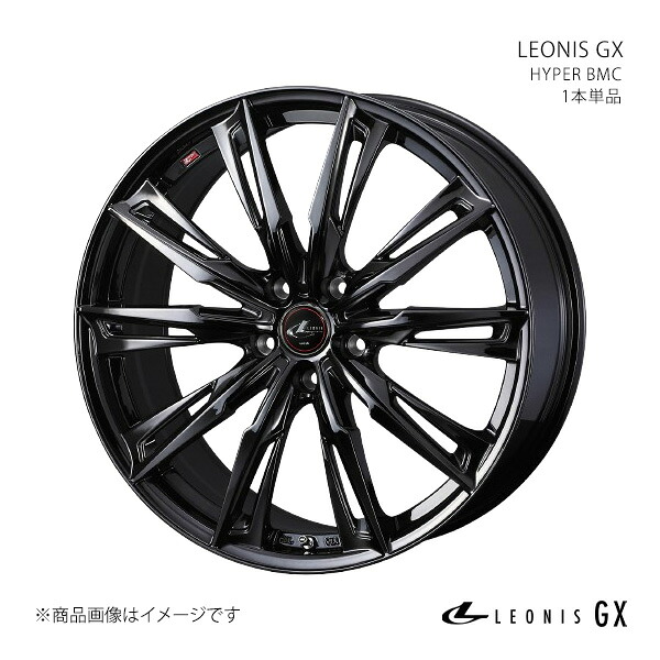 LEONIS GX レオニス ジーエックス ホイール 1本単品 0040963 【20×8.5J 5-114.3 INSET35 HYPER BMC】