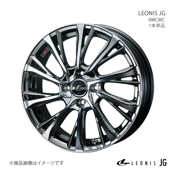 LEONIS JG レオニス ジェイジー ホイール 1本単品 0042256 【16×5.0J 4-100 INSET45 BMCMC】
