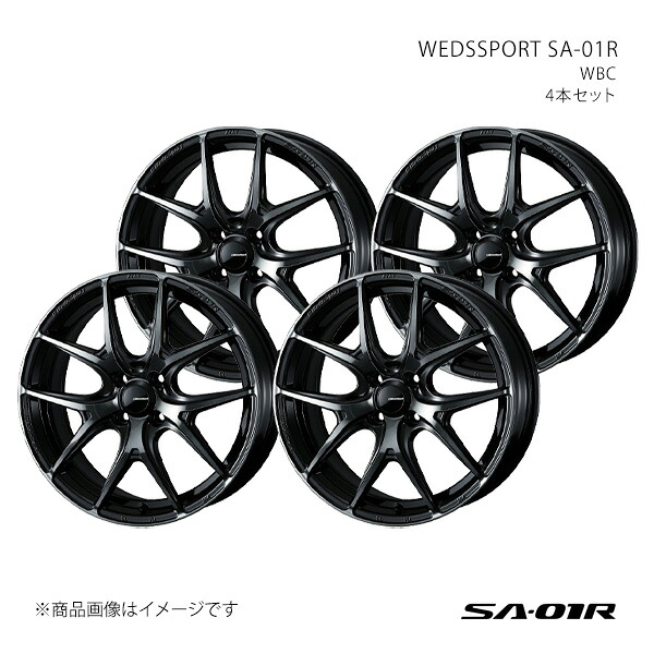 WEDSSPORT SA-01R ウェッズスポーツ エスエーゼロワンアール ホイール 4本セット 0074613×4 【15×6.0J 4-100 INSET48 WBC】