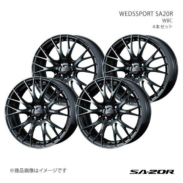 WEDSSPORT SA20R ウェッズスポーツ エスエーニーマルアール ホイール 4本セット 0072718×4 【15×6.0J 4-100 INSET48 WBC】