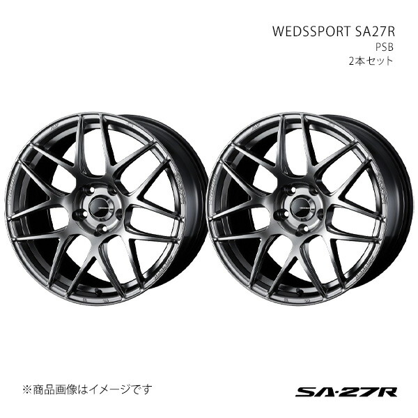 SA27R RC 10系(～'22/12) RC350 F SPORT・RC300 F SPORT・RC200t F SPORT除く アルミホイール2本セット 0074225×2【18×9.5J 5-114.3 INSET45 PSB】