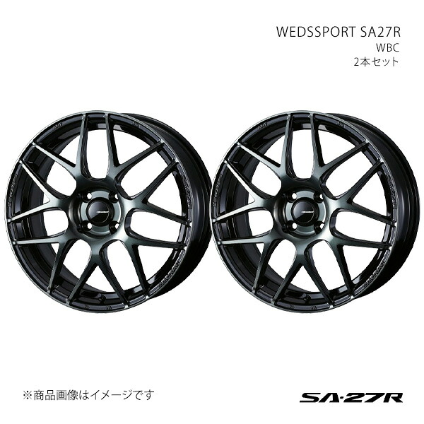 WEDSSPORT SA27R ウェッズスポーツ エスエーニーナナアール ホイール 2本セット 0074164×2 【17×6.5J 4-100 INSET50 WBC】|CAR PLUS