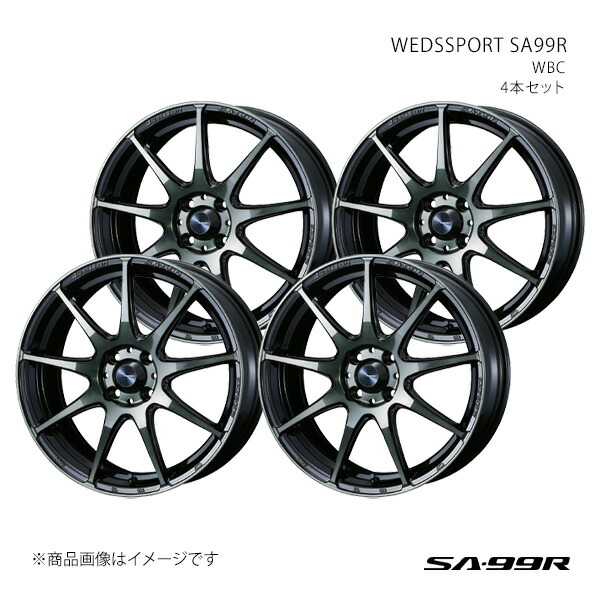 WEDSSPORT SA99R ウェッズスポーツ エスエーキューキューアール ホイール 4本セット 0073864×4 【15×6.0J 4-100 INSET48 WBC】