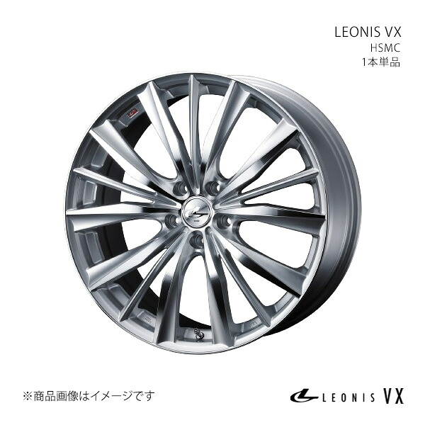 LEONIS VX デリカD:5 CV1W('19/2～)/4WD アルミホイール 1本単品 0033253【16&times;7J 5-114.3 INSET42 HSMC】｜CAR PLUS