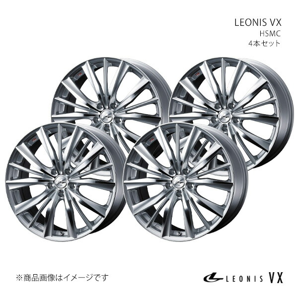 LEONIS VX レオニス ブイエックス ホイール 4本セット 0033243×4 【15×6.0J 5-114.3 INSET50 HSMC】