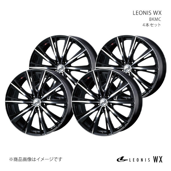LEONIS WX ステージア M35/4WD アルミホイール 4本セット 0033920×4【20×8.5J 5-114.3 INSET45 BKMC】 85,924円