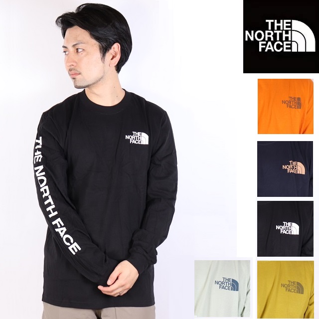 ノルディックフェイス ロンt The North Face ザノースフェイス 長袖 Tティーシャツ メンズ レディース ロゴ 21 春夏 21ss 女夫コーデ 併設コーデ ザ ノースフェイス 外国で拘束例 Tnf Sleeve Hit Tee Sngsecurity Com