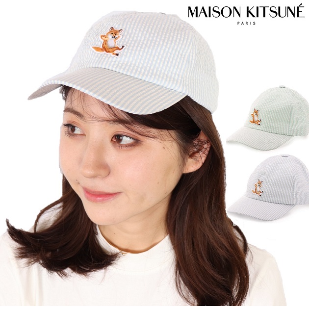 メゾンキツネ Maison kitsune キャップ CAP 帽子 ベースボールキャップ