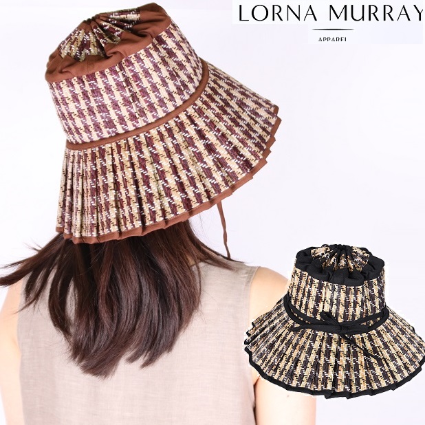 LORNA MURRAY ストローハット-connectedremag.com