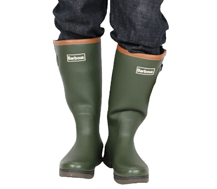 市場 Barbour ロングブーツ ビード Tempest Wellingtons レインシューズ レインブーツ ラバー バブアー MRF0016