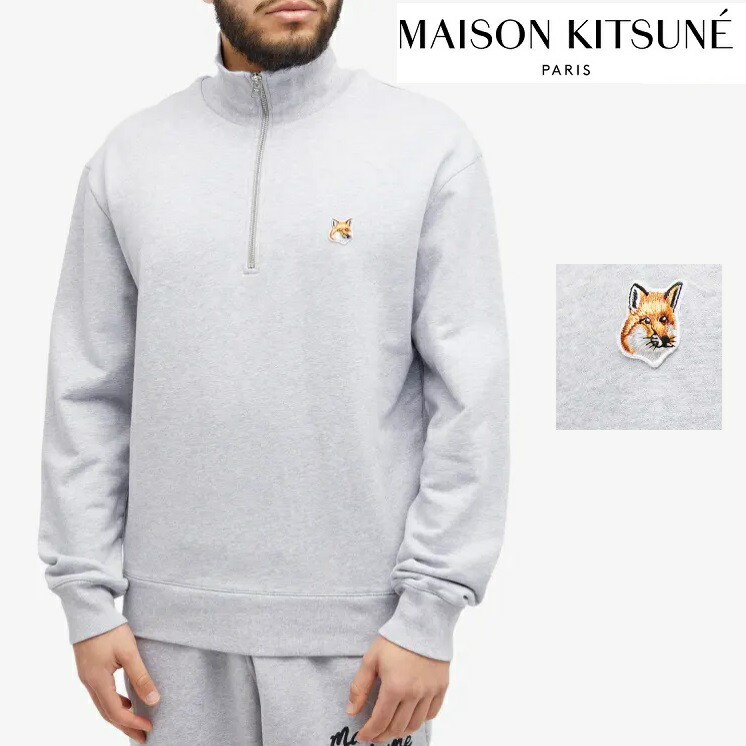 PUMA x Maison Kitsune ハーフジップスウェット メゾンキツネ 楽天市場】PUMA x Maison Kitsune / プーマ × メゾンキツネ