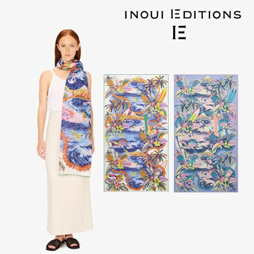 即納 INOUI EDITIONS イヌイエディションズ スカーフ CA211AS14 楽天市場】INOUI EDITIONS イヌイエディションズ シルク