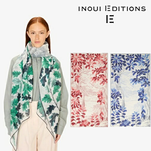 即納 INOUI EDITIONS イヌイエディションズ スカーフ CA211AS14 楽天市場】INOUI EDITIONS イヌイエディションズ シルク
