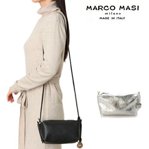マルコマージ  Marco Masi ポシェット 上半身御徒面子 ショルダーバッグ 御徒面子 レディース イタリア製 牛皮 本革 なめし革 トートバッグ 3083 ショルダーバッグ 2way パイソン柄 長虫柄