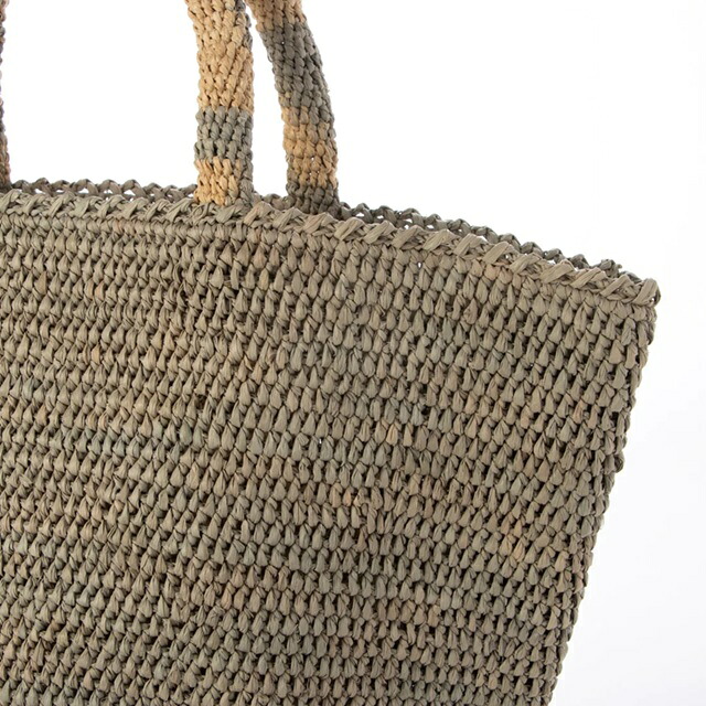 Sans Arcidet サンアルシデ KAPITY BAG CVEG レザーハンドル かご カゴ