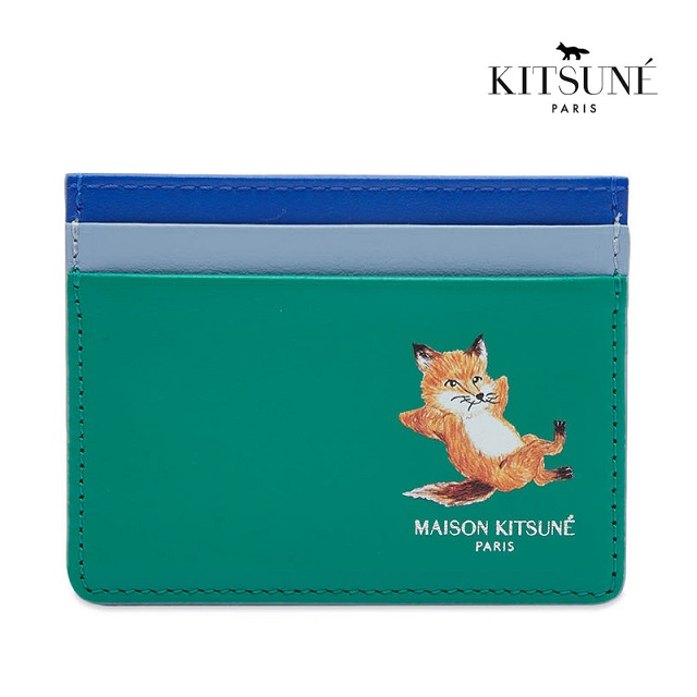 楽天市場】メゾンキツネ Maison kitsune 財布 チラックスロゴ ジップ 