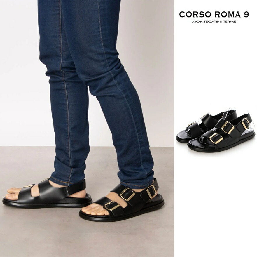 即納 CORSO ROMA 9 コルソローマ ノーヴェ レザーサンダル 908 楽天市場】CORSO ROMA 9 コルソローマ ノーヴェ サンダル 908