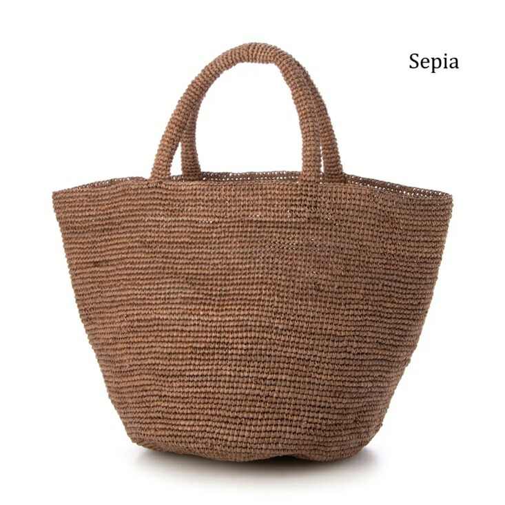 美品希少⭐︎サンアルシデ 持ち手レザーベルト　ラフィアトートバッグ Sans Arcidet サンアルシデ KAPITY BAG CVEG レザーハンドル