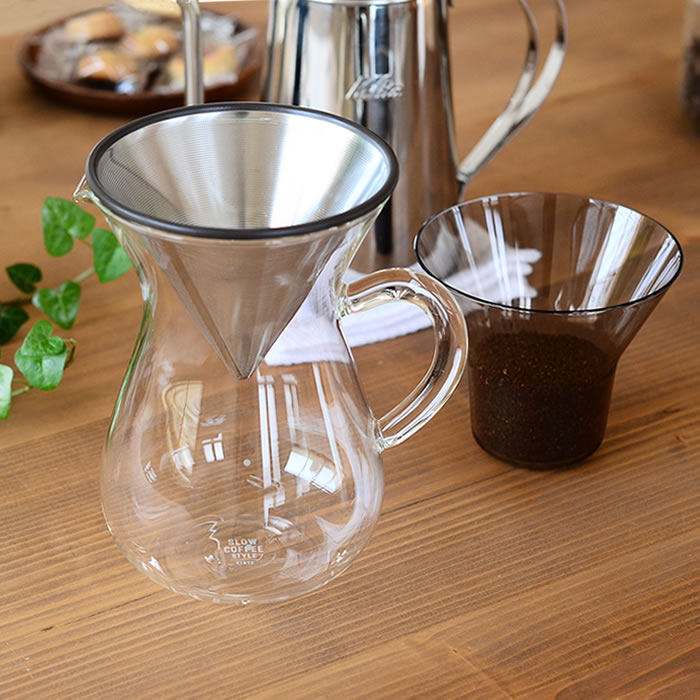 【楽天市場】【お買い物マラソン!P最大10倍】KINTO コーヒーカラフェセット 300ml ステンレス コーヒーポット おしゃれ ドリップ