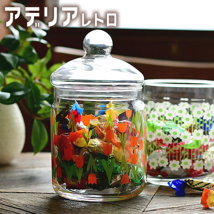 楽天市場】アデリアレトロ ボンボン入れ680 昭和レトロ かわいい