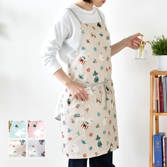 【匿名配送】レア！未使用品1989年 レトロムーミンエプロン　美品 セントレディス ムーミンエプロン イエロー ST-IM0074 1枚（直送