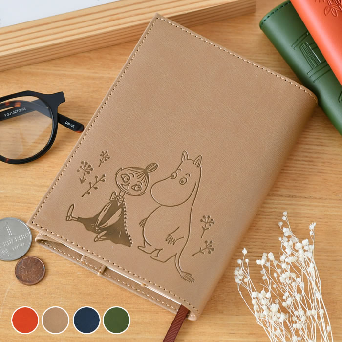 楽天市場】MOOMIN ムーミン ブックカバー 文庫本カバー 調節