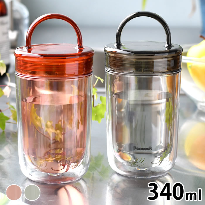 楽天市場】ピーコック魔法瓶工業 クリアボトル （ダブルウォール