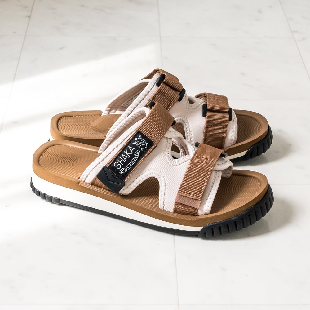 保存版 Shaka シャカ Chill Out チルアウト21s Sk Moca モカ ナチュラルスポーツサンダル ベルクロ ビーサン サンダル ベルト 激安の Dswindowcleaning Ca