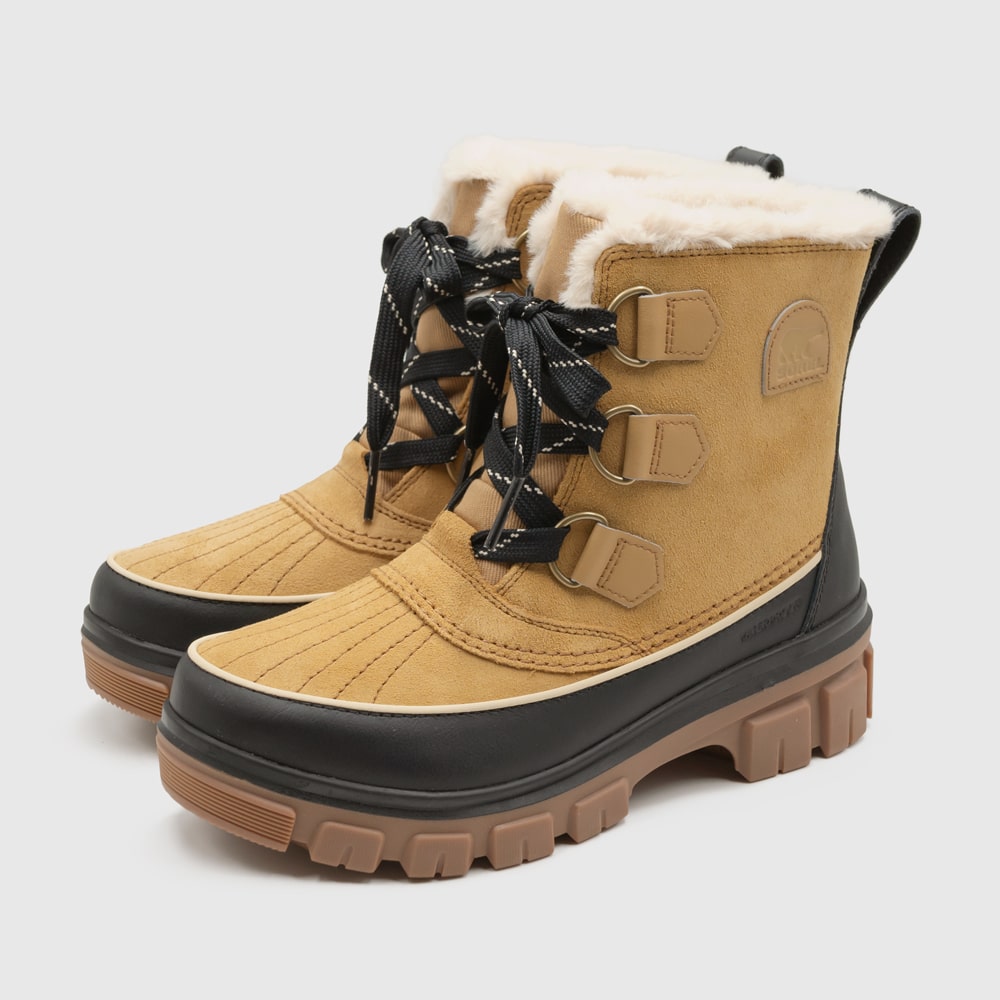 SOREL [ソレル]ティボリ5 お水校正刷り5A Tivoli V WP / NL5113 373 CURRY 駱駝 ブラウンスノーブーツ / 雪 / 心地好い / 音の大きさ / 定番 / 歩き分かりやすい / 防寒 /
